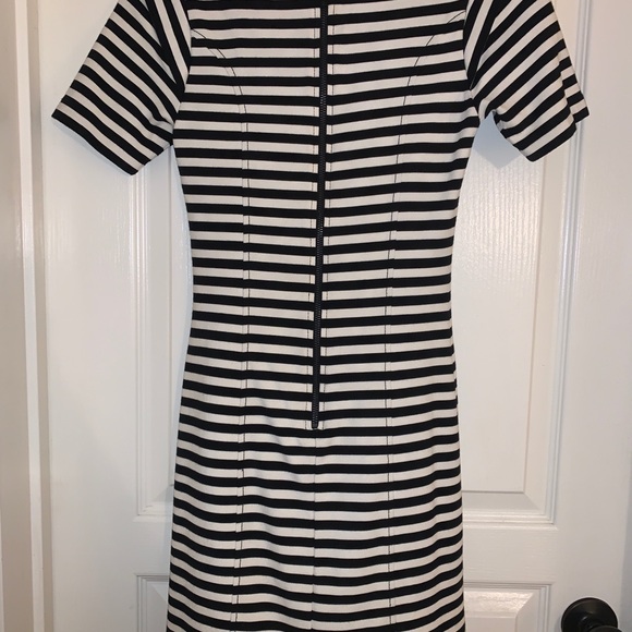 French Connection striped fitted dress. - Picture 2 of 4